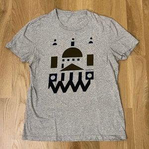Burberry Graphic Gray T-Shirt [see photos & notes!]